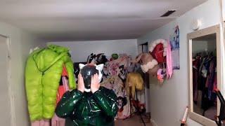 PVC Super Alloy Miku, Green Breathplay Cloak and Eva Helmet