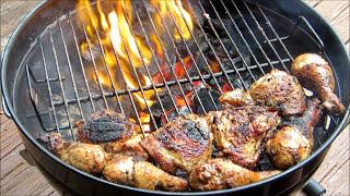 How To Make BBQ Grilled Chicken - Grilled Roadside Chicken Recipe - Weber Grill