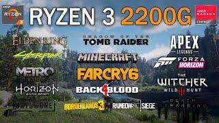 Ryzen 3 2200G in 2022 - Test in 28 Games