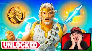 Unlocking *IMMORTAL ZEUS* in Fortnite!