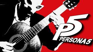 BENEATH THE MASK on CLASSICAL GUITAR | Persona 5 Fingerstyle Guitar Cover