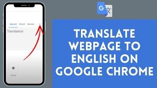 How Do I Translate Webpage to English on Google Chrome (2024) | Google Translate Tutorial