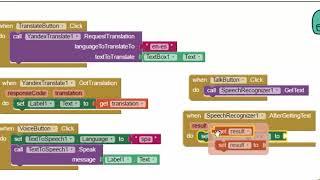 MIT App Inventor Tutorial 13b - Translator (Yandex Translate)