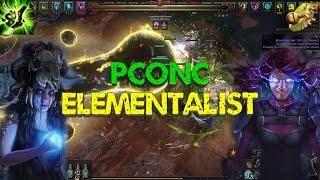 Poisonous Concoction of Bouncing Elementalist Build