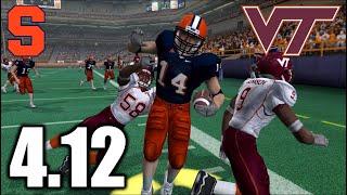 #2 Syracuse vs #14 Virginia Tech | NCAA Football 06 Syracuse Orange Dynasty | S4:E12