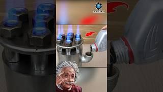 How To Make waste oil Stove using Metal. #diy #science #experiment