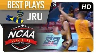 Jed Mendoza stuns his defender with a nasty spin move! | JRU | Best Plays | NCAA 93 | MB