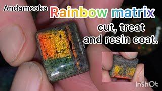 Andamooka rainbow matrix: what do you do with it?