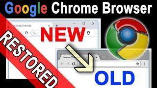 (2022) How to get the old version of chrome (Chrome 68) Link in the description