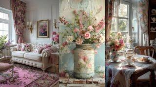ENCHANTING SHABBY CHIC VINTAGE DECOR IDEAS: Soft & Feminine Aesthetic To Showcase Your Productivity