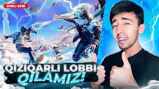 QIZIQARLI LOBBI QILAMIZ STRIM PUBG MOBILE!!!