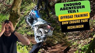 Enduro Abenteuer Teil 1: BMW R 1250 GS Offroad Training im Enduropark Hechlingen