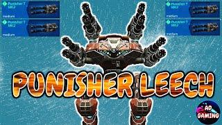 PUNISHER T LEECH Shredding Down The Enemies - War Robots MK2 Gameplay WR