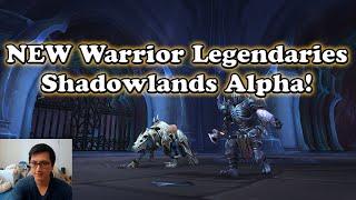 NEW Warrior Legendaries in Shadowlands