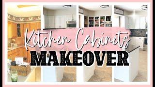 KITCHEN CABINET MAKEOVER 2020 | REDOORING OUR KITCHEN CABINETS!