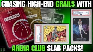 Chasing High-End Grails! Opening Silver, Gold, & Ruby Arena Club Slab Packs!