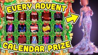 EVERY ADVENT PRIZE in Dress To Impress! DTI Winter Update FREE Items on Roblox