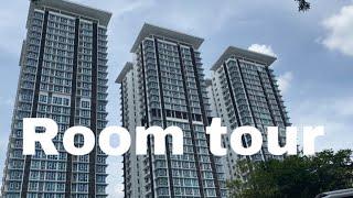 (vlog#9) Room tour in Malaysia 部屋紹介！#malaysia #マレーシア留学 #シェアハウス