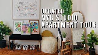 Updated NYC Studio Apartment Tour + DIY Decor Ideas | 2019