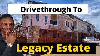 Drivethrough to Legacy Estate: Lets take a Drive to this Beautiful Estate in Trans Ekulu Enugu