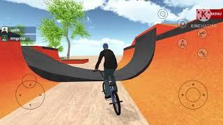 BMX space gameplay