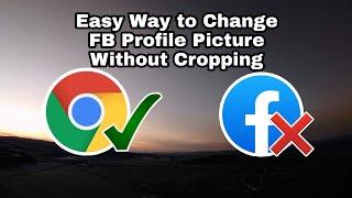 How To Change Facebook Profile Picture Without Cropping 2022 | TagLish | Step by Step