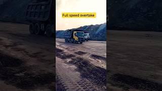 Full speed overtake Volvo tipper 460। #Volvo #tipper #speed #overtake #damper
