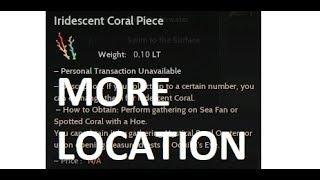 Iridescent Coral Piece Farming Location (More Location)