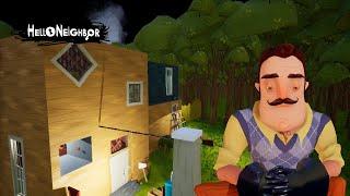 Привет Сосед!!!СТЕПАНЫЧ хочет спрыгнуть с балкона игра hello neighbor mod kit мод ( Testmod )