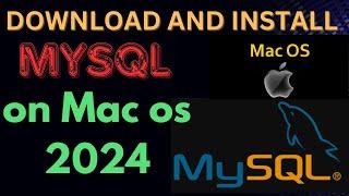 How to Download & Install MySQL on macOS 2024 - Step by Step Tutorial | CommunityServer ,WorkBench