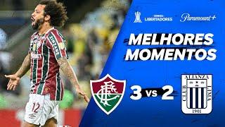 FLUMINENSE 3 x 2 ALIANZA LIMA - CONMEBOL LIBERTADORES 2024 | Paramount Plus Brasil