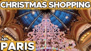 The Magic of Christmas Shopping in Paris: Galeries Lafayette & Printemps