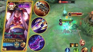 TOP GLOBAL FREYA VS MASHA EXP LANE SPELL INSPIRE & ALICE MID LANE!!! - Mobile Legends