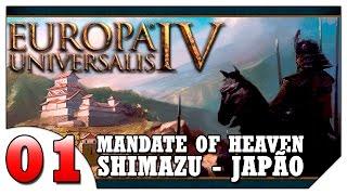 Europa Universalis 4 Mandate of Heaven #01 (VAMOS JOGAR) Shimazu - Japão [Gameplay Português PT-BR]