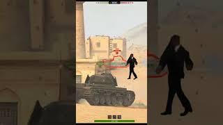 Will Smith vs Chi-Ri in World of Tanks Blitz #shorts #wotb #wotblitz #wot