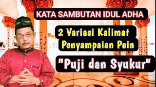 Kata sambutan lebaran idul adha