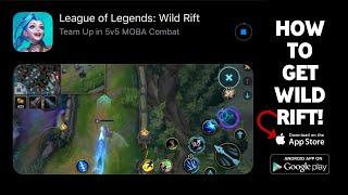 HOW TO DOWNLOAD WILD RIFT OPEN BETA ON ANDROID & IOS (NON-BETA REGIONS) - FULL GUIDE // #WILDRIFT