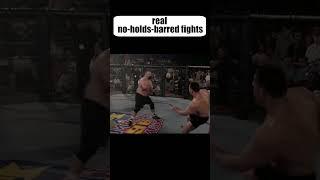 That's why the early UFC tournaments were called NO-HOLDS-BARRED FIGHTS #shorts
