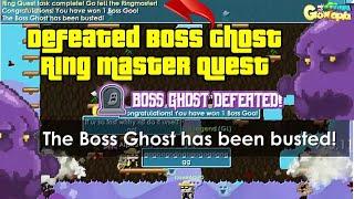 How To Defeat Boss Ghost | Ring Master Quest | Carnival | Growtopia