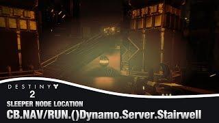 DESTINY 2 - Dynamo Server Stairwell Sleeper Node Location |  (Override Frequency Cache)