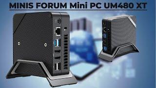 MINIS FORUM Mini PC UM480 XT: Potencia y Versatilidad en un Mini Paquete