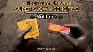 Asmr: Intense Bubble Gum Chewing | Playing Solitaire (No Talking) #asmr #asmrgumchewing #asmrsounds