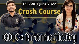 General Organic Chemistry |Aromaticity |Csirnet June 2022 crash course | Csirnet September 2022 exam