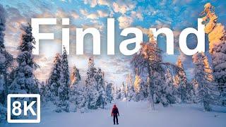 Finland in 8K ULTRA HD - World's happiest country - Nordic Country (60 FPS)