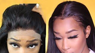 NEW Detailed BEST & Easiest Method on How to Pluck Your Frontal FOR BEGINNERS Asteria Hair