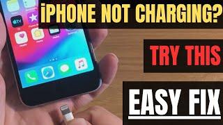 iPHONE Not Charging? Try This EASY FIX