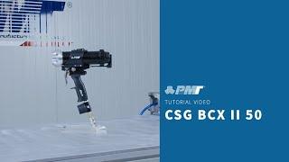 Video tutorial - How to use CSG BCX II 50