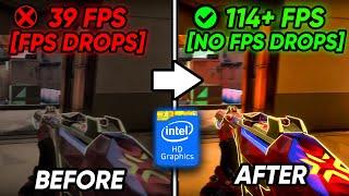  Valorant Low End PC/Laptop FPS Boost Guide ▶ 144+FPS On Intel HD | Valorant 4GB Ram Guide | 2022