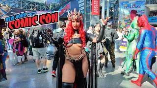 New York Comic Con 2024 4K Cosplay & Convention Walkthrough | Comic Con NYC 2024 Day 2 Friday