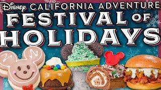 10 BEST Festival of Holidays 2024 Foods at Disney California Adventure